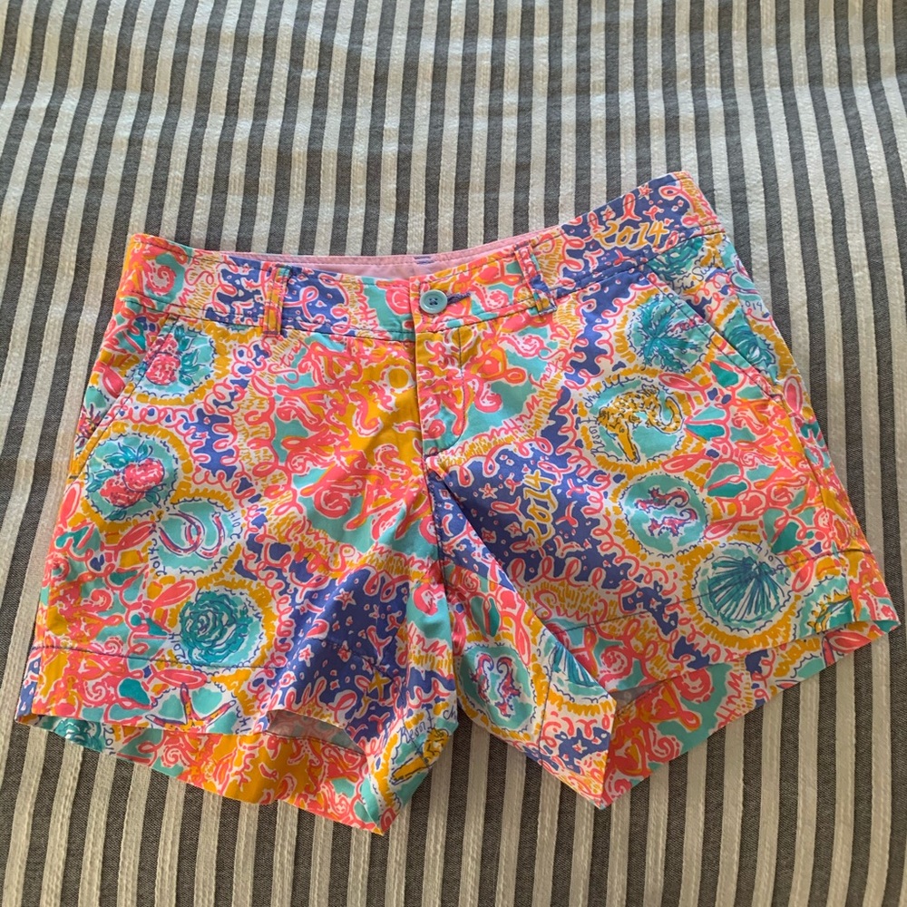 RARE*Written in the Sun Lilly Pulitzer shorts